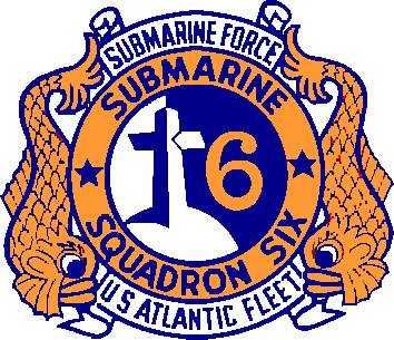 Submarine Squadron Six Logo